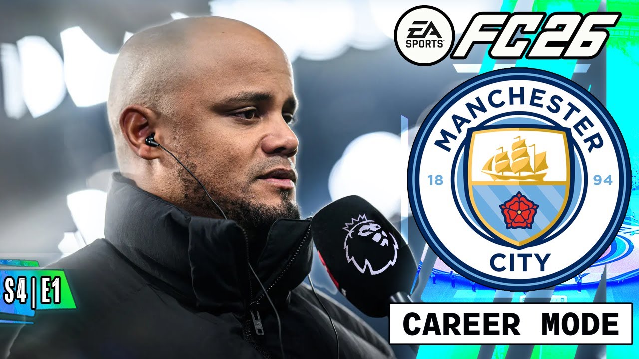 KOMPANY MAKES BIG DECISIONS ON SIGNINGS AND BIG NAMES LEAVE! | S4 E1 | MAN CITY CAREER MODE