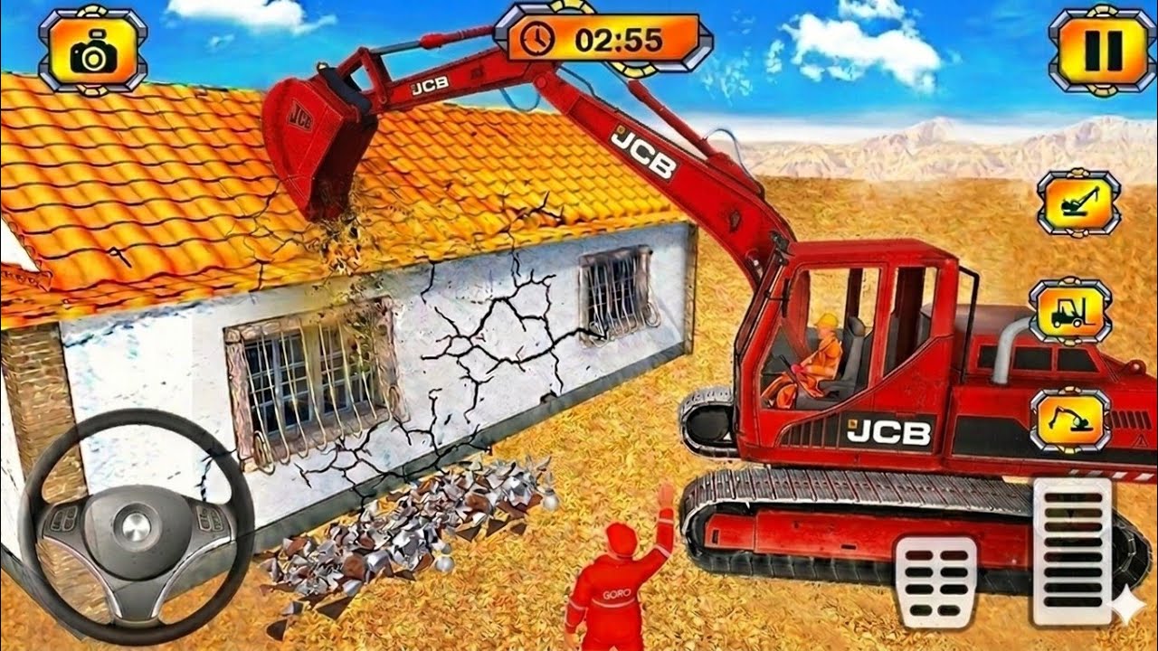 City Road Construction Simulator 3D 🚧 | Heavy Excavator & Truck - Android Gameplay8