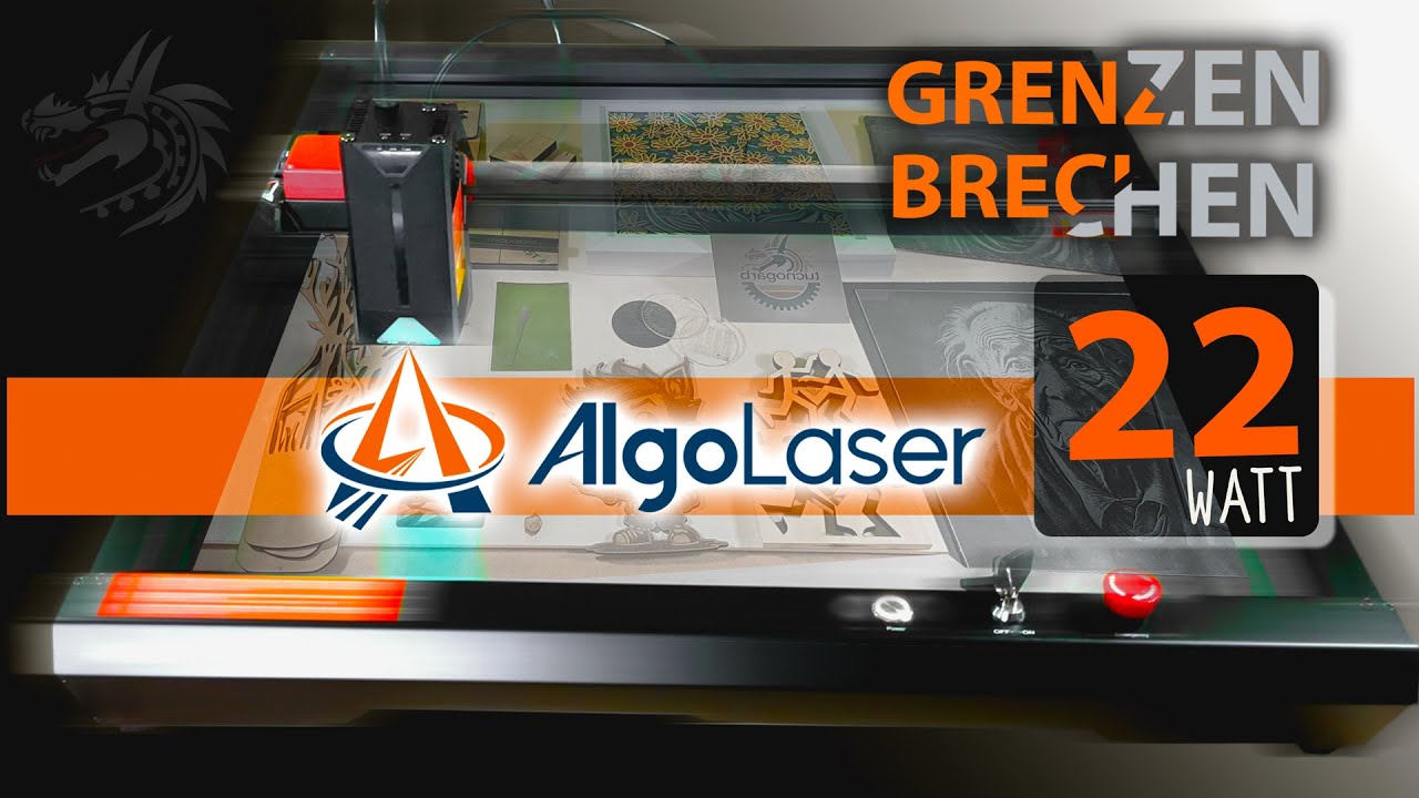 Grenzen brechen: Der Lasergravierer AlgoLaser Alpha 22W setzt neue Maßstäbe jenseits von 20W