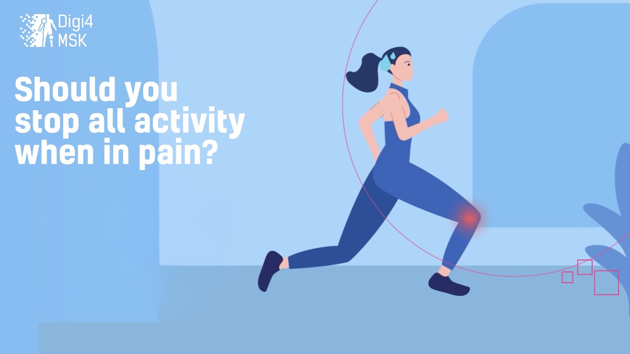 Should You Stop Moving When You’re in Pain? | Digi4MSK Explains