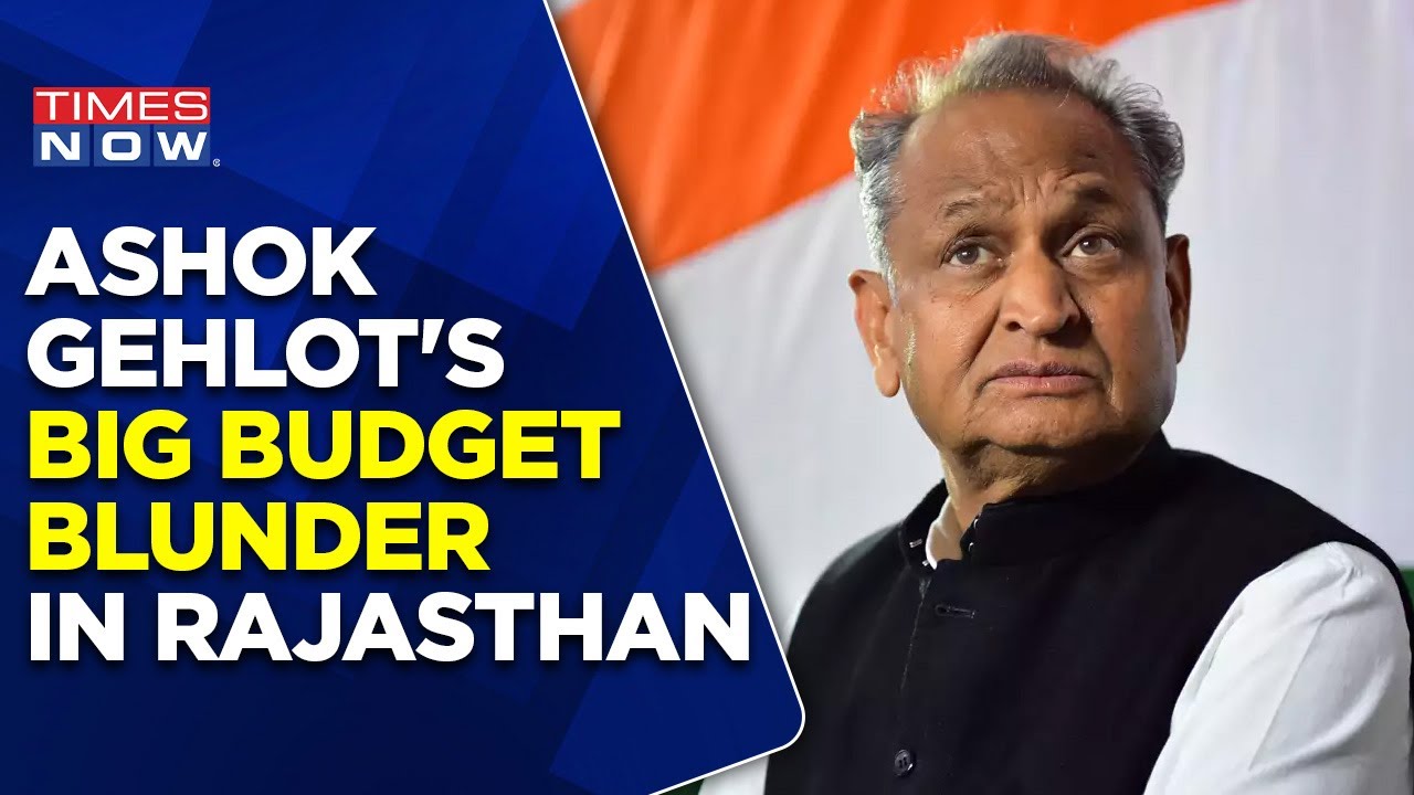 Ashok Gehlot's Big Budget Blunder In Rajasthan Assembly, Reads Out Old Budget For 7-Mins | Times Now