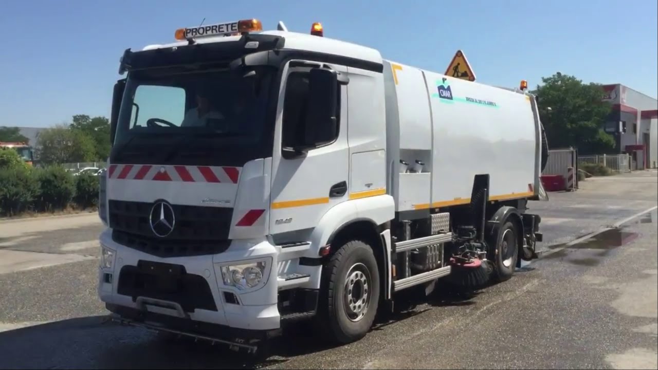 Balayeuse Brock SL 280 AG Jumbo S - HP 300 bars / Road Sweeper, Street Sweeper, Street Cleaner