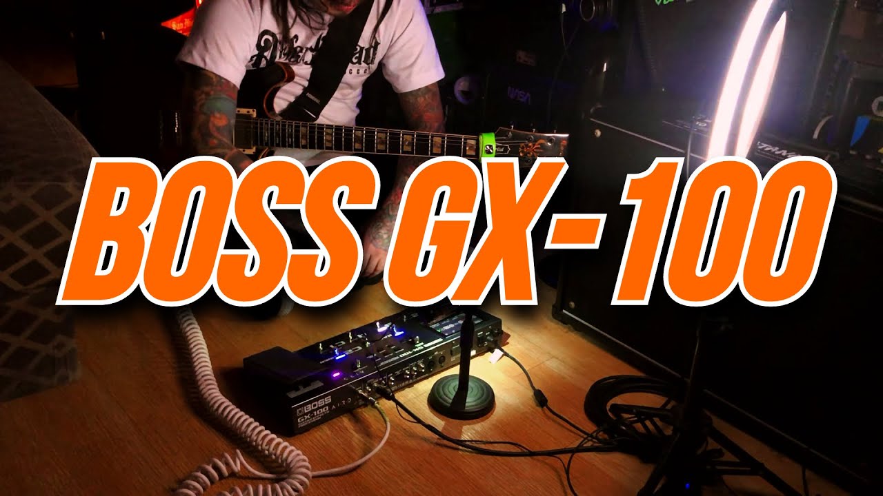 ТРИ МОИХ ЛЮБИМЫХ ЗВУКА BOSS GX-100: (High Gain, Ambient и Crazy!)