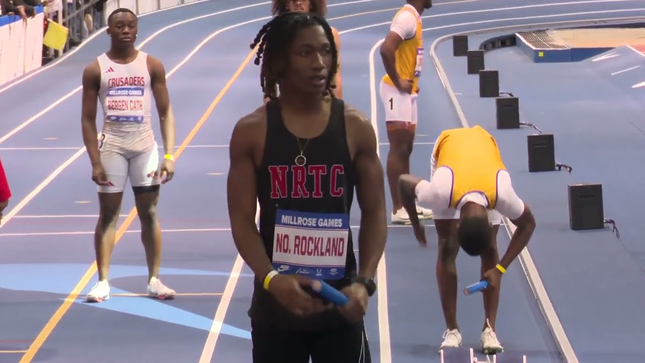 Boys' 4x200 Invitational Final - 117th Millrose Games [Full Race Replay]