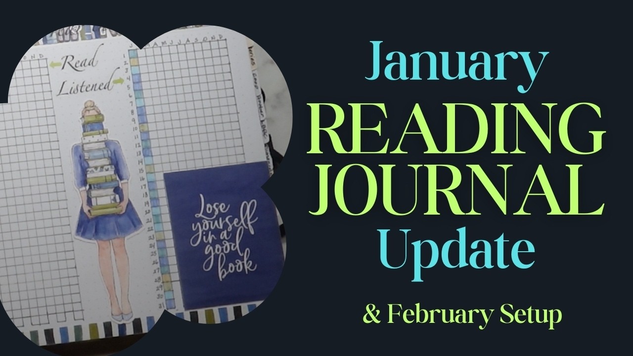 Reading Journal Update | January Wrap Up, Reading Challenges & February Setup