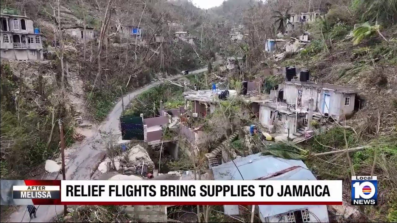 Recovery efforts continue in Montego Bay following Hurricane Melissa