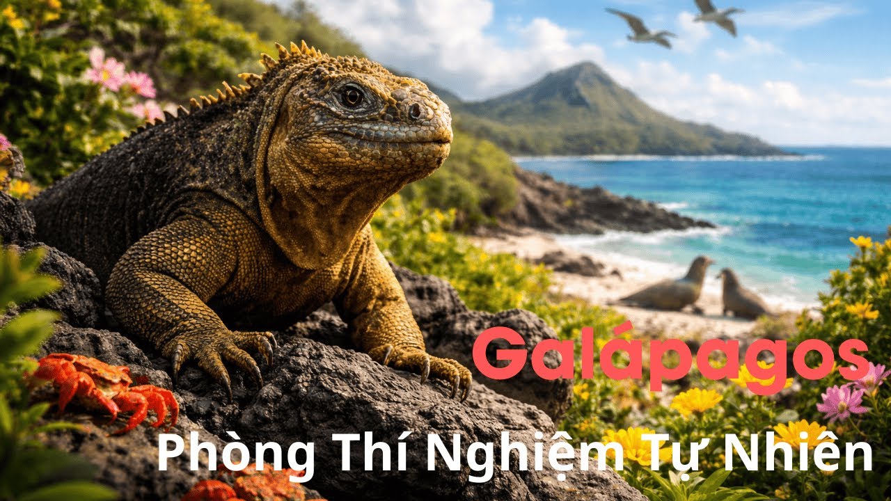 Khám Phá Quần đảo Galápagos – Thái Bình Dương | Thế Giới Kỳ Thú
