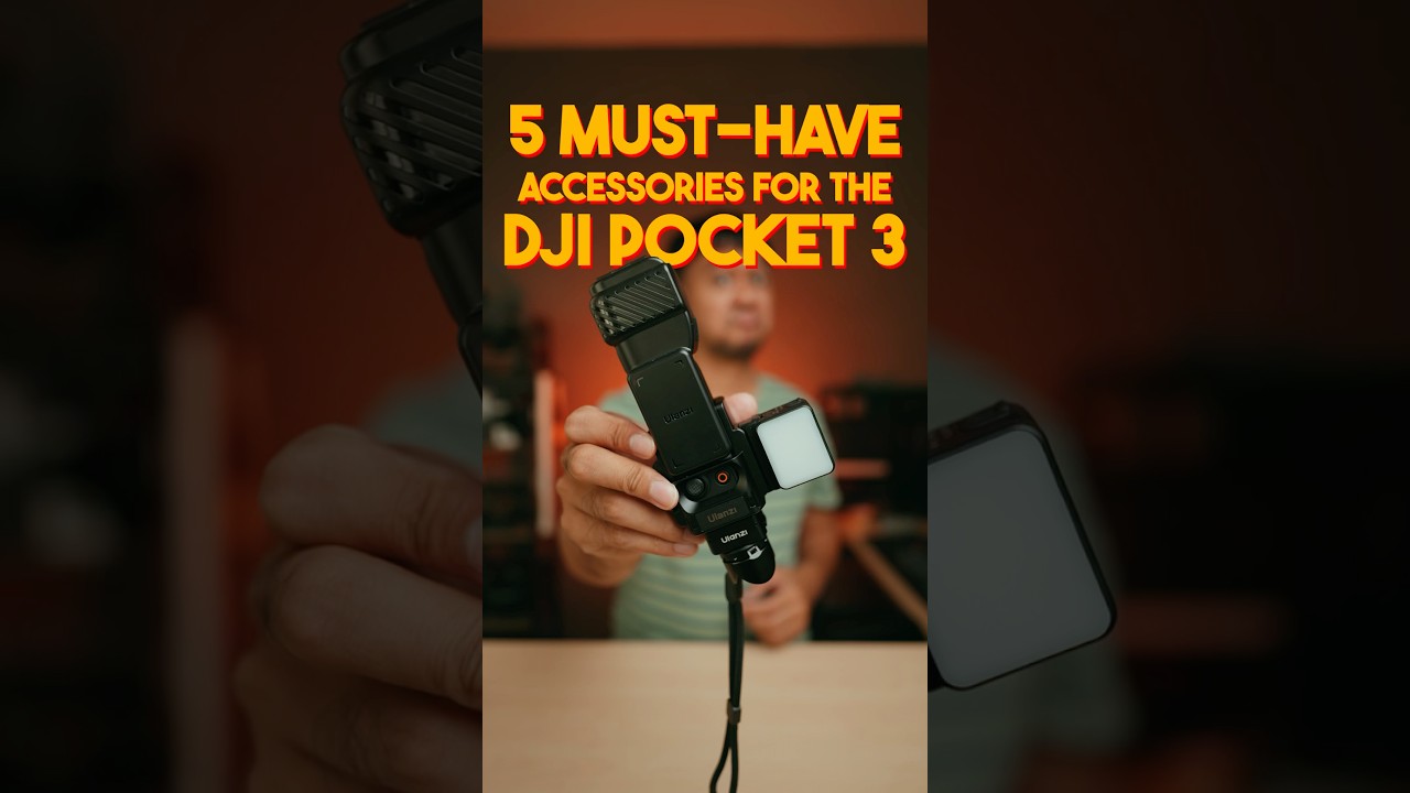 5 accessories I use for my DJI Osmo Pocket 3