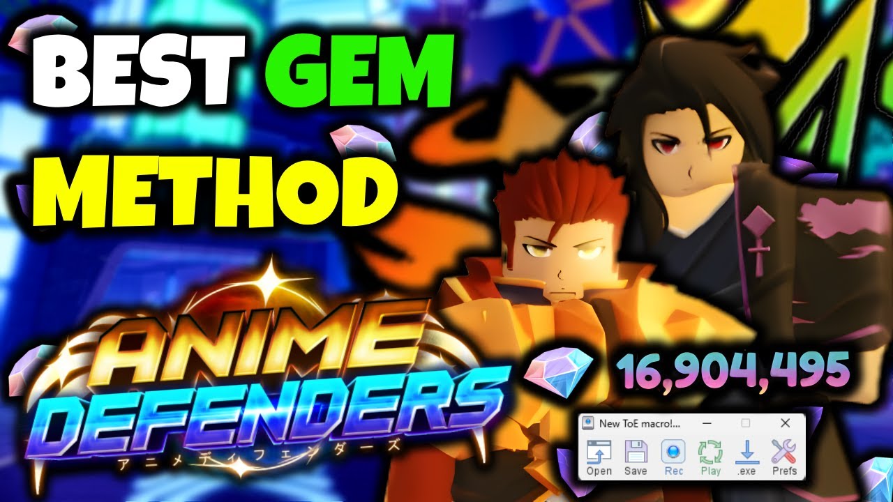 ЛУЧШИЙ способ фарма драгоценных камней в аниме-игре Defenders!