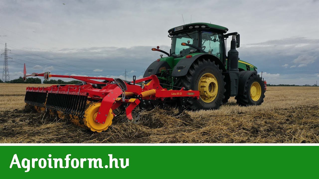 Új kultivátor szántóföldi bemutató – és Tempo vetőgép akció!