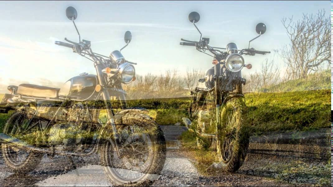 Sinnis Retrostar 250, this retro-styled bikes more cheaper than the Scambler