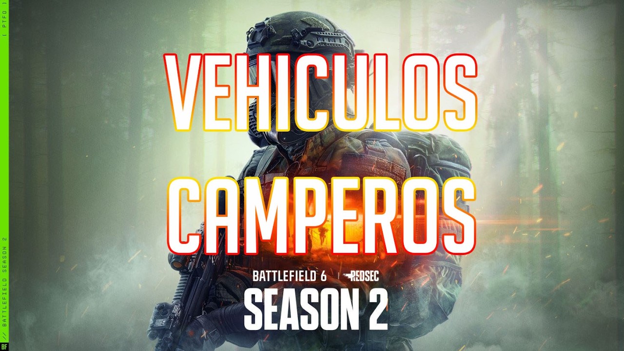 Vehículos camperos en #battlefield6 