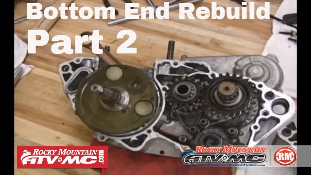 Motorcycle Bottom End Rebuild | Part 2 of 3: Crank & Bearings