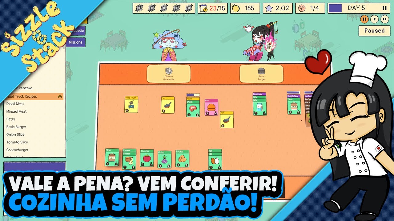 Cozinha sem perdão! | Review de Sizzle & Stack