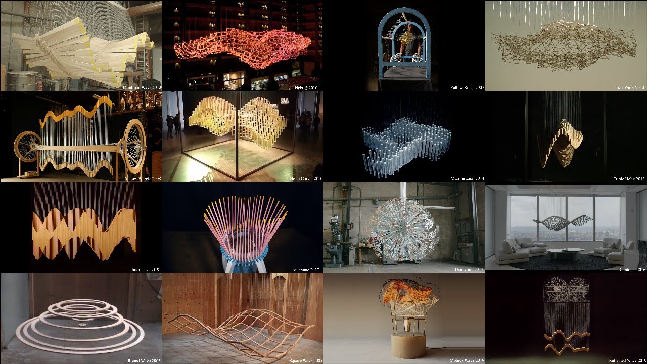 33 Wave Sculptures