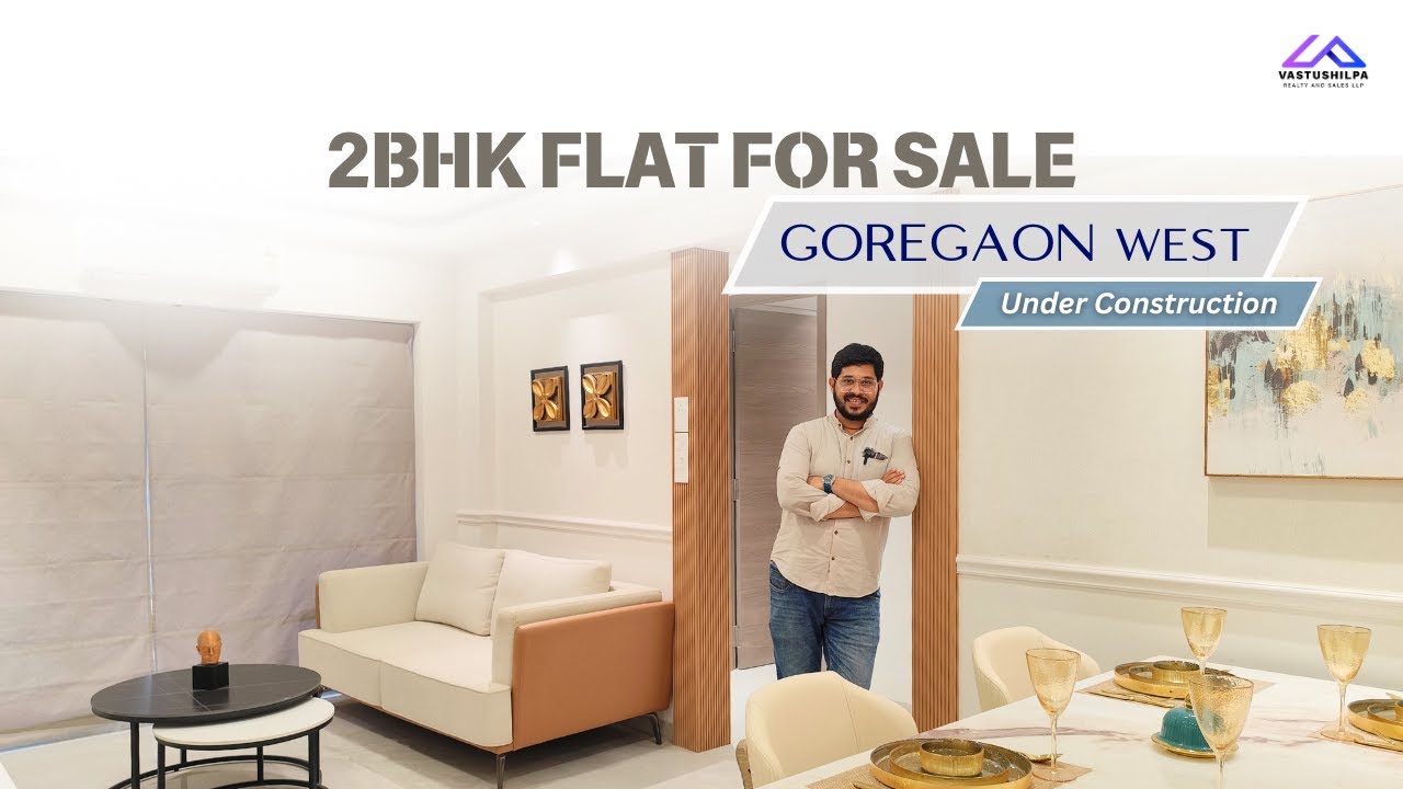 2BHK Under Construction Project In Goregaon West | Amenities | Vastu Compliant #dreamhome #mumbai