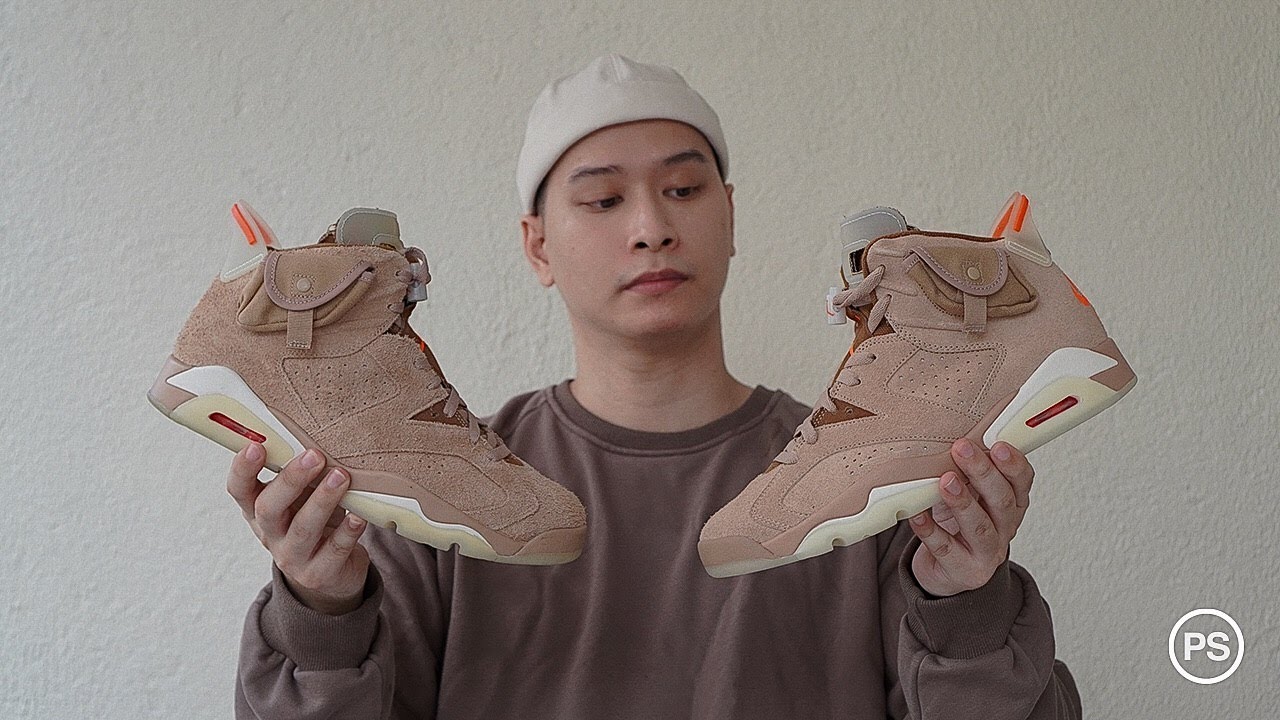 REAL VS. FAKE Travis Scott Jordan 6 