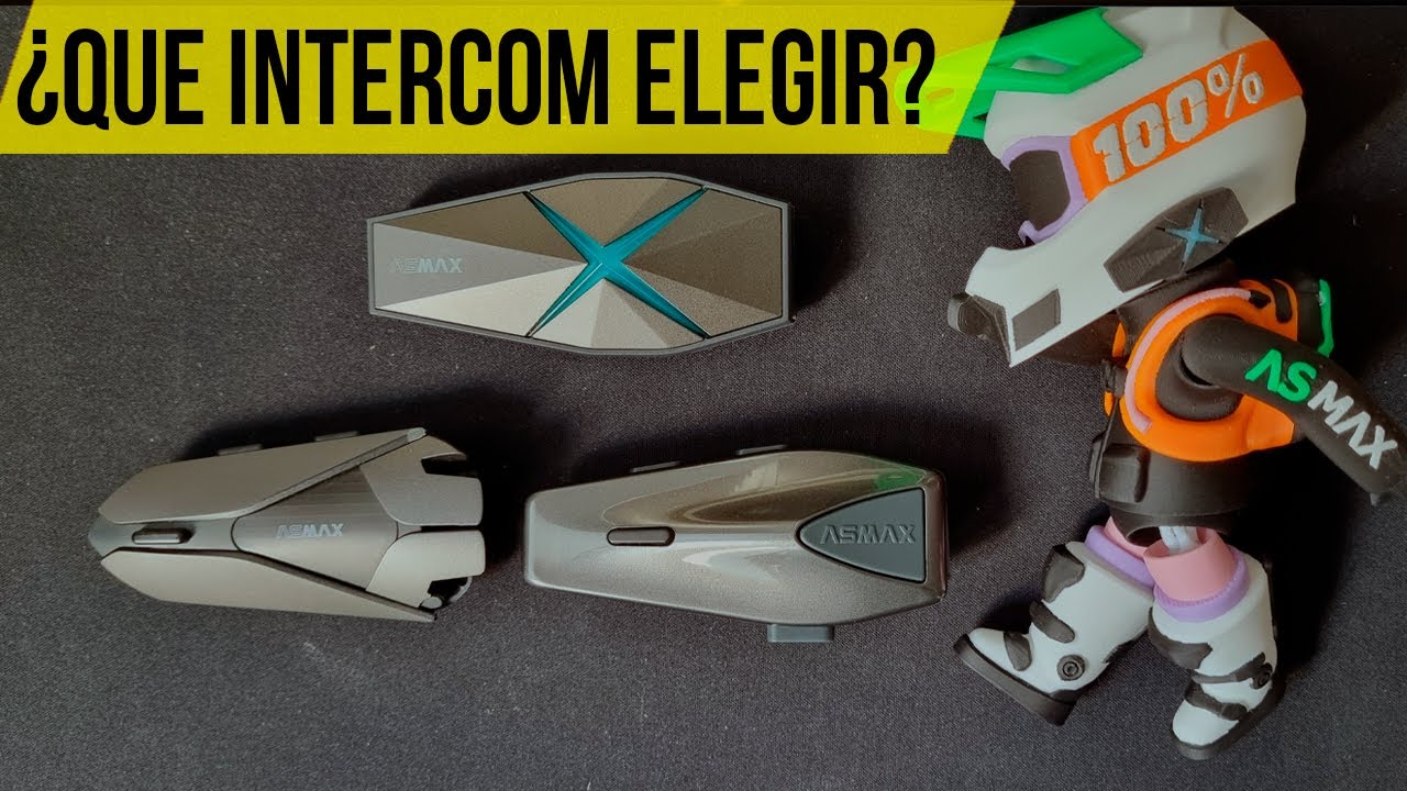 ¿Que intercom para moto elegir? ASMAX S1 vs. Z1 vs. F1: La batalla de los intercoms