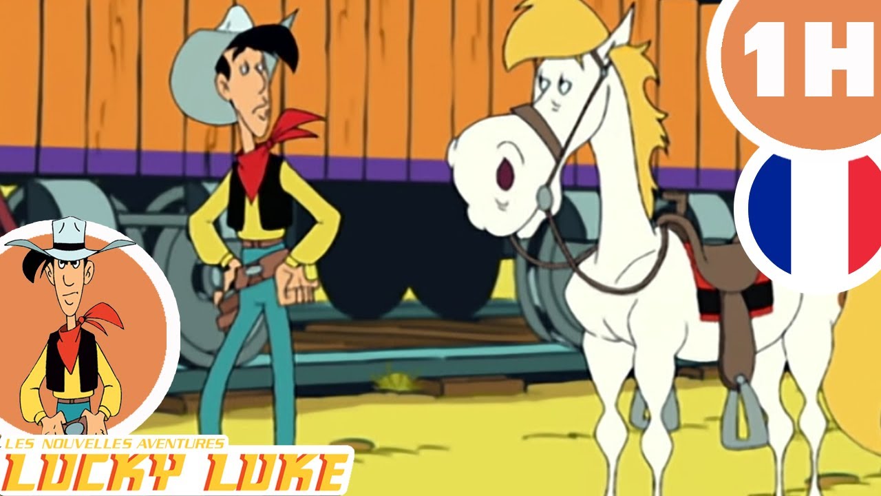 🌵 Lucky Luke vagabonde dans le d&eacute;sert ! 🌵 - Compilation FR