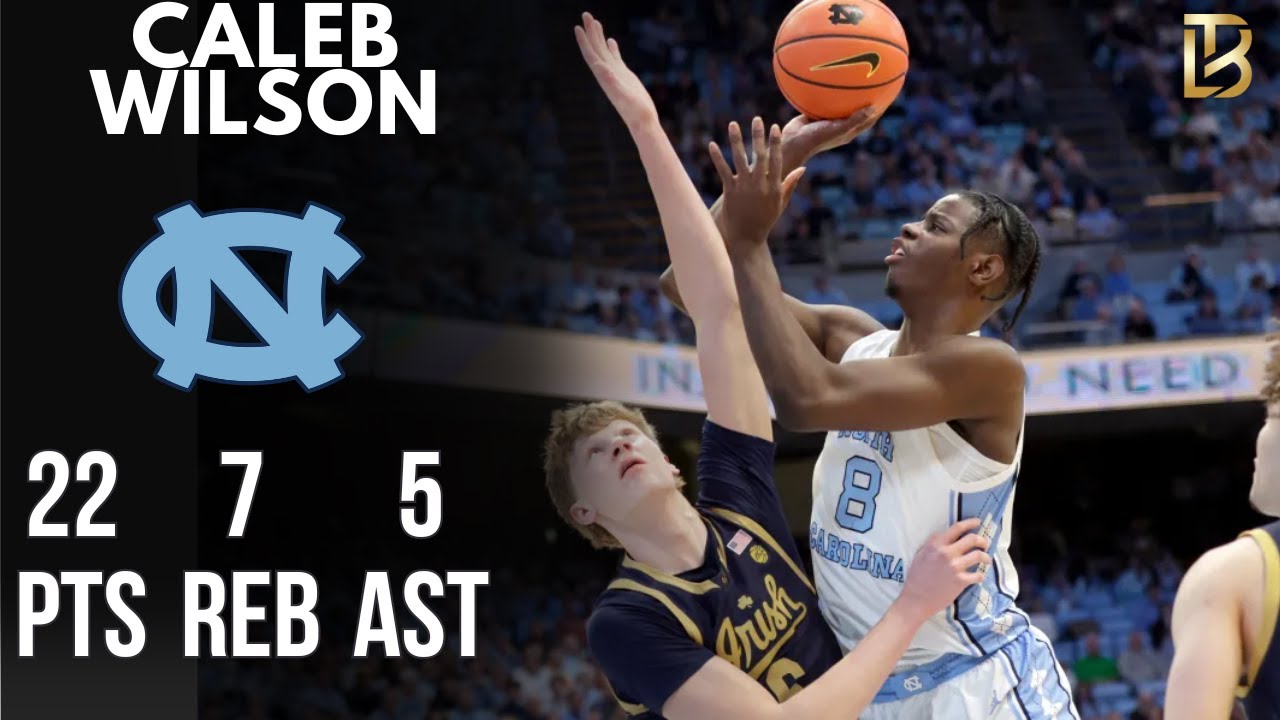 Caleb Wilson | 22 pts 7 reb 5 ast vs Notre Dame | 01/22/26
