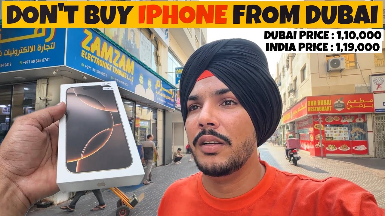 DUBAI ton IPHONE Na Buy Kro 😱 ZAM ZAM ELECTRONICS | iphone 16 PRICES