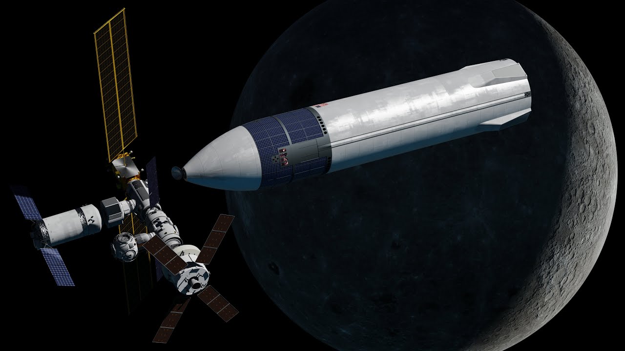 The Artemis Gateway and SpaceX's Human Landing System: The Race for Return to the Moon