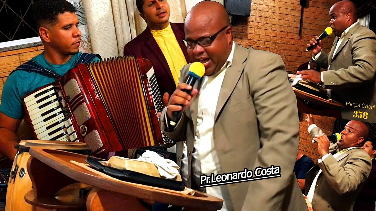 😱 HINOS DA HARPA CRISTÃ NESSA PEGADA VOCÊ NUNCA VIU!!! - Pr. Leonardo Costa