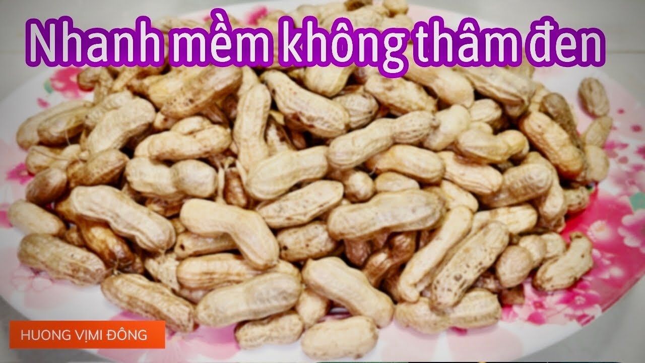 Mẹo Hay  Luộc Đậu Phộng Nhanh Mềm Không Thâm Đen Không Bị Thiêu || hvmd 311