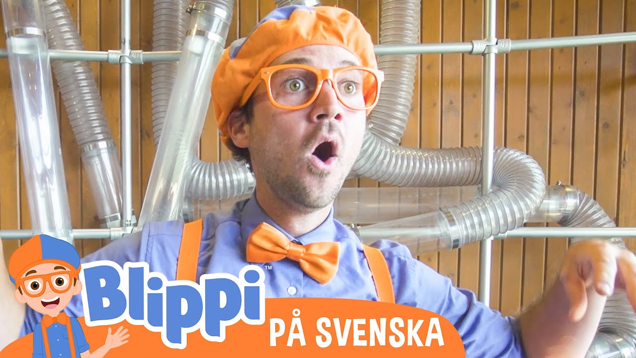 Blippi Svenska | Lär dig med Blippi på Hands-on-museet för barn | pedagogiska videor för barn