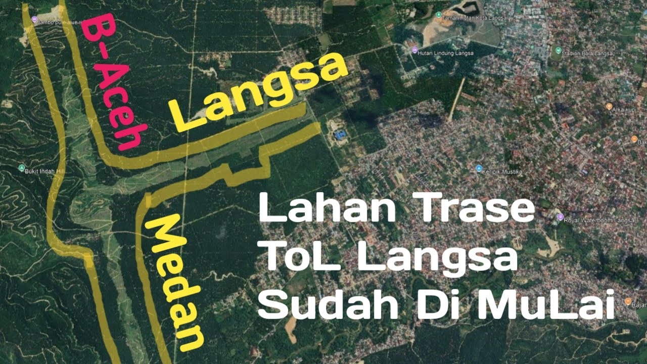 Trase ToL Langsa - Kuala Simpang || ToL Aceh 10 Maret 2025
