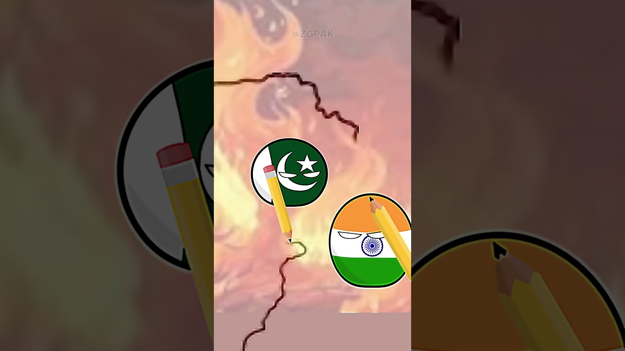 Pakistan and India 