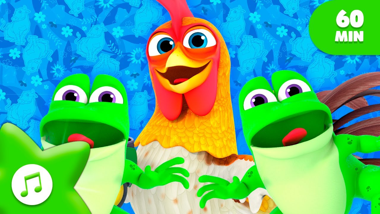 El Sapo en la Laguna 🐸 Canción de la Granja 🌈 + Canciones para niños | La Granja de Zenón