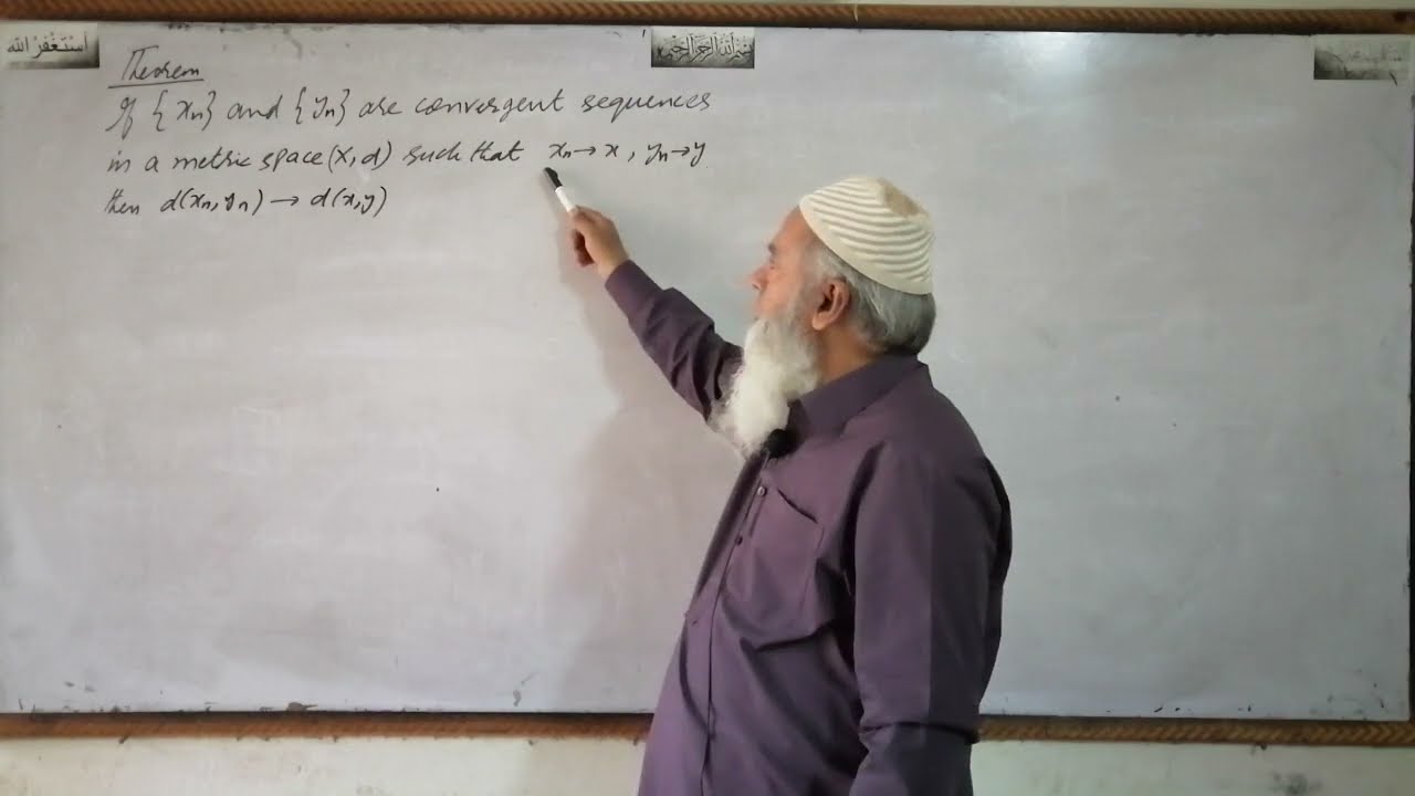 If {xn} converges to x and {yn} converges to y, then {d(xn, yn)} converges to d(x, y)
