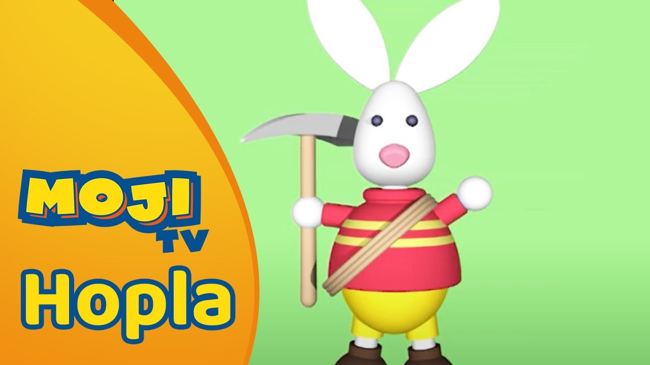 Frietjespuzzel 🍟 | HOPLA 🐇 | Nederlandse Kinderseries | MojiTV