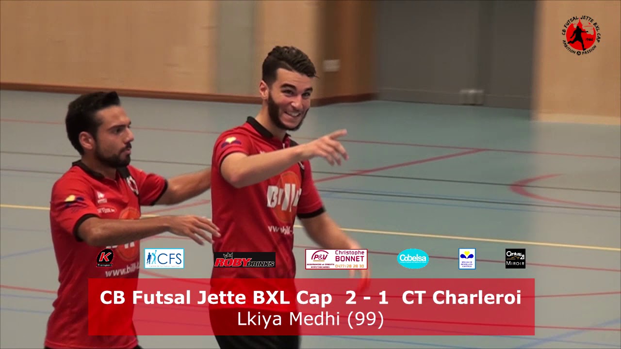 Coupe de Belgique (1er tour 18-19 - V. 7/9/18): CB FUTSAL JETTE BXL CAP - CT CHARLEROI