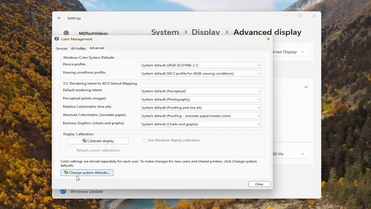 How to Reset Color Settings in Windows 11/10 (Guide)