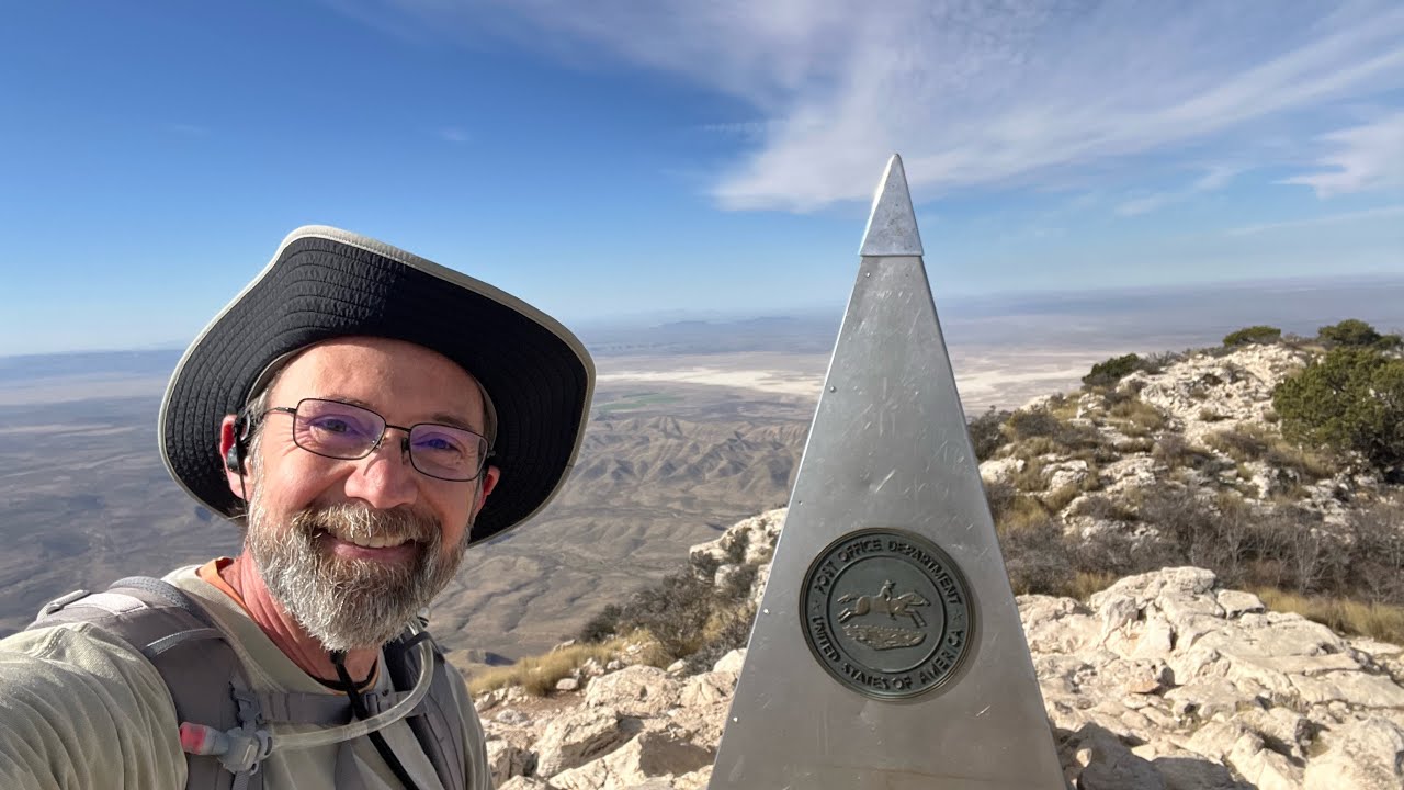 My Solo Hike up Guadalupe Peak! Highest point in Texas! 