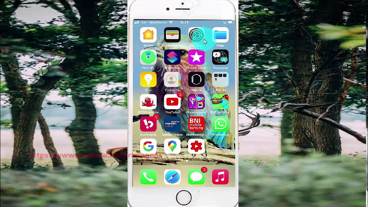 How to set Maps show previews notifications as when unlocked in iPhone 7