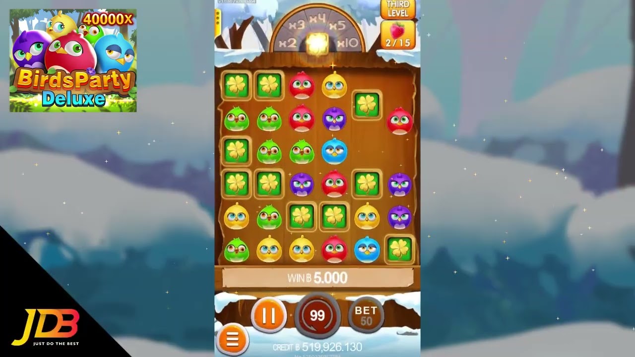 JDB Gaming Flying Birds Bring Big Wins - BIRDS PARTY DELUXE