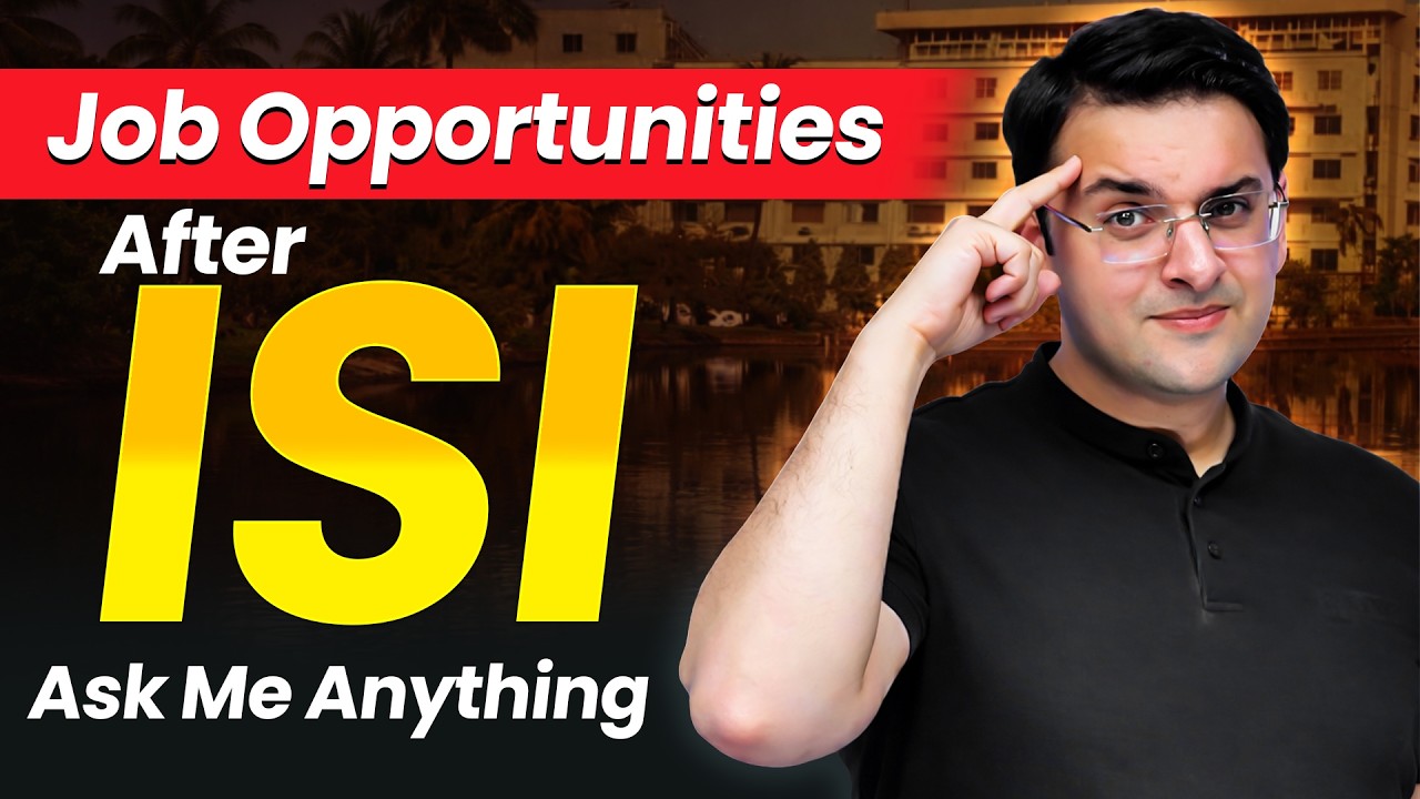 Job Opportunities After ISI | Salary, Placements & Career Scope | AMA | Abhay Sir | VOS