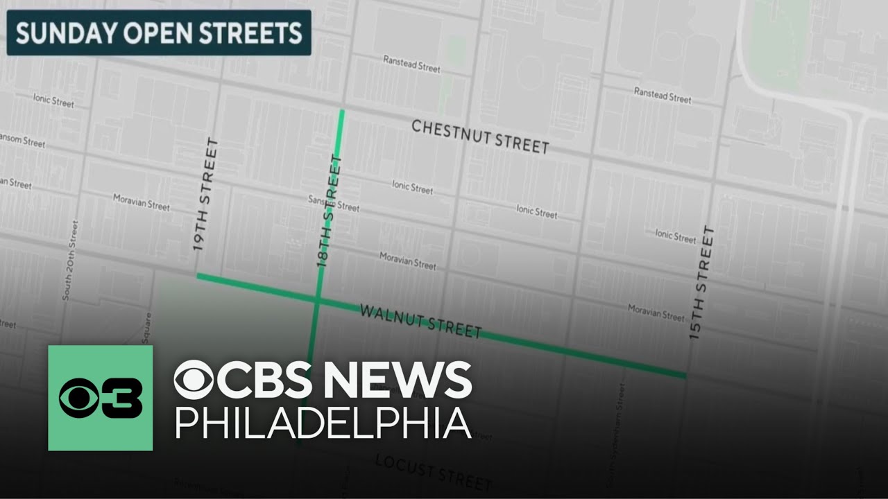 Road closures in effect as Open Streets program returns to Center City