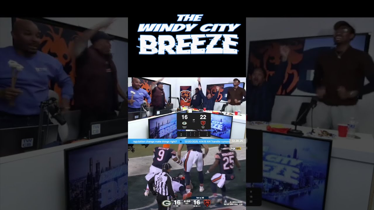 Chicago Bears Final Minutes Vs Packers Bears Fans Reaction ! 