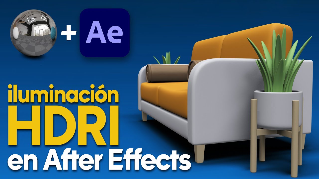 Aprende HDRI en After Effects: Iluminación Profesional ¡Tutorial Completo!