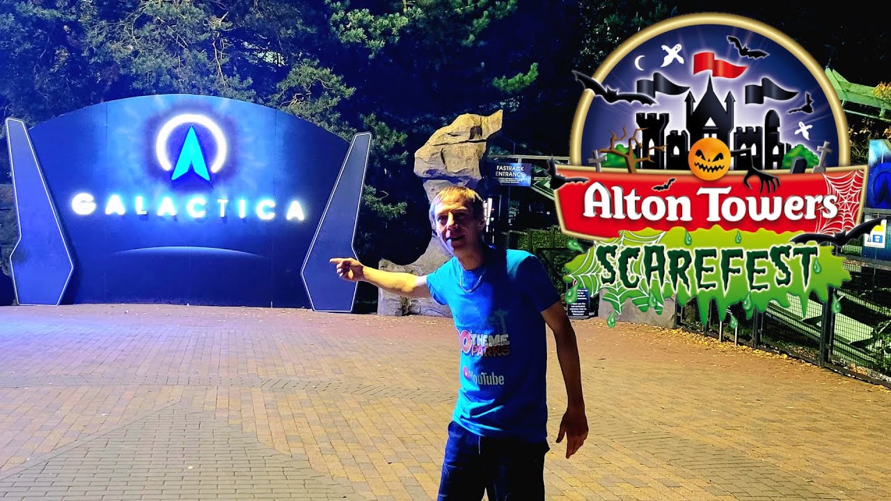 GTP Alton Towers Scarefest Vlog October 2022