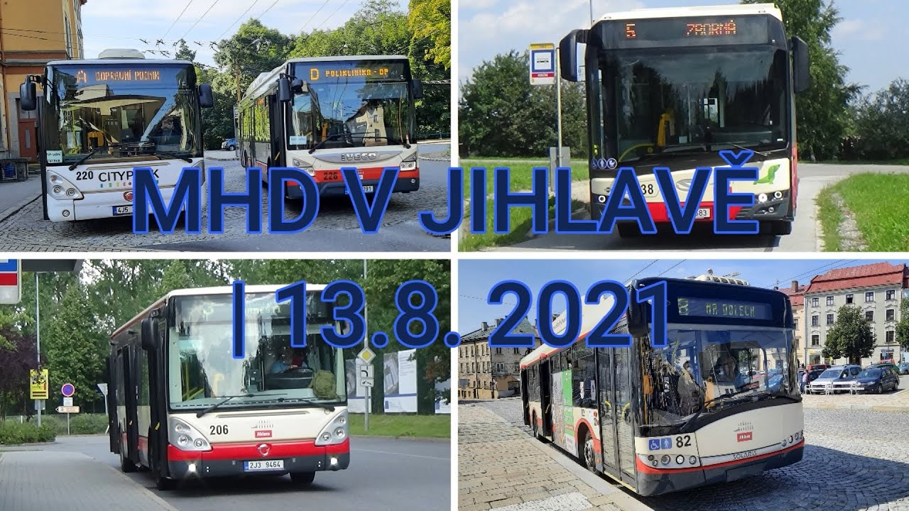 MHD v Jihlavě | 13.8. 2021