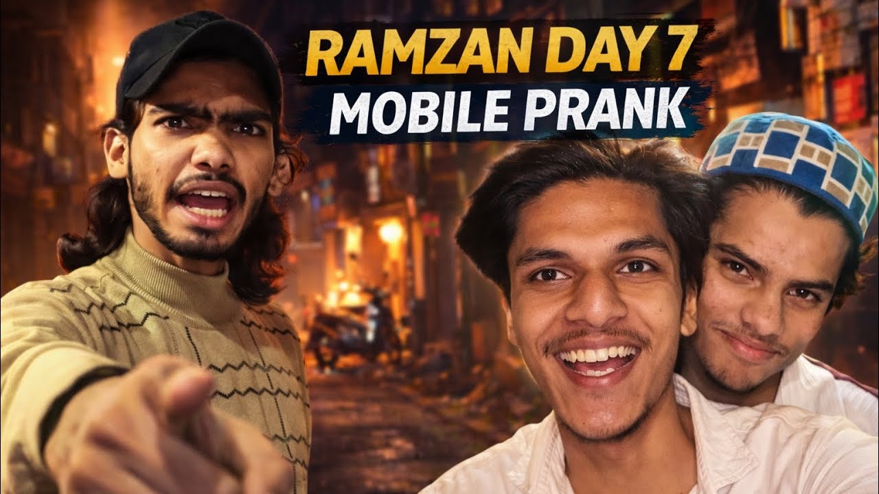 || RAMZAN DAY 7📿 MAFIA MASTI 7 SQUAD || Mobile Prank😜 Gho Gho Gho🤣