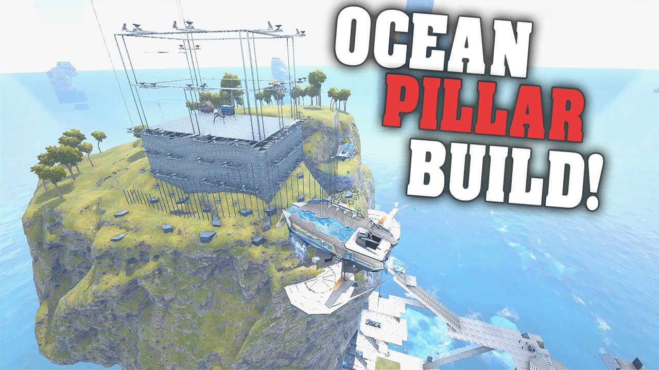 Building Ocean Pillar and Raiding a Meteor! | ARK PVP Official E#33
