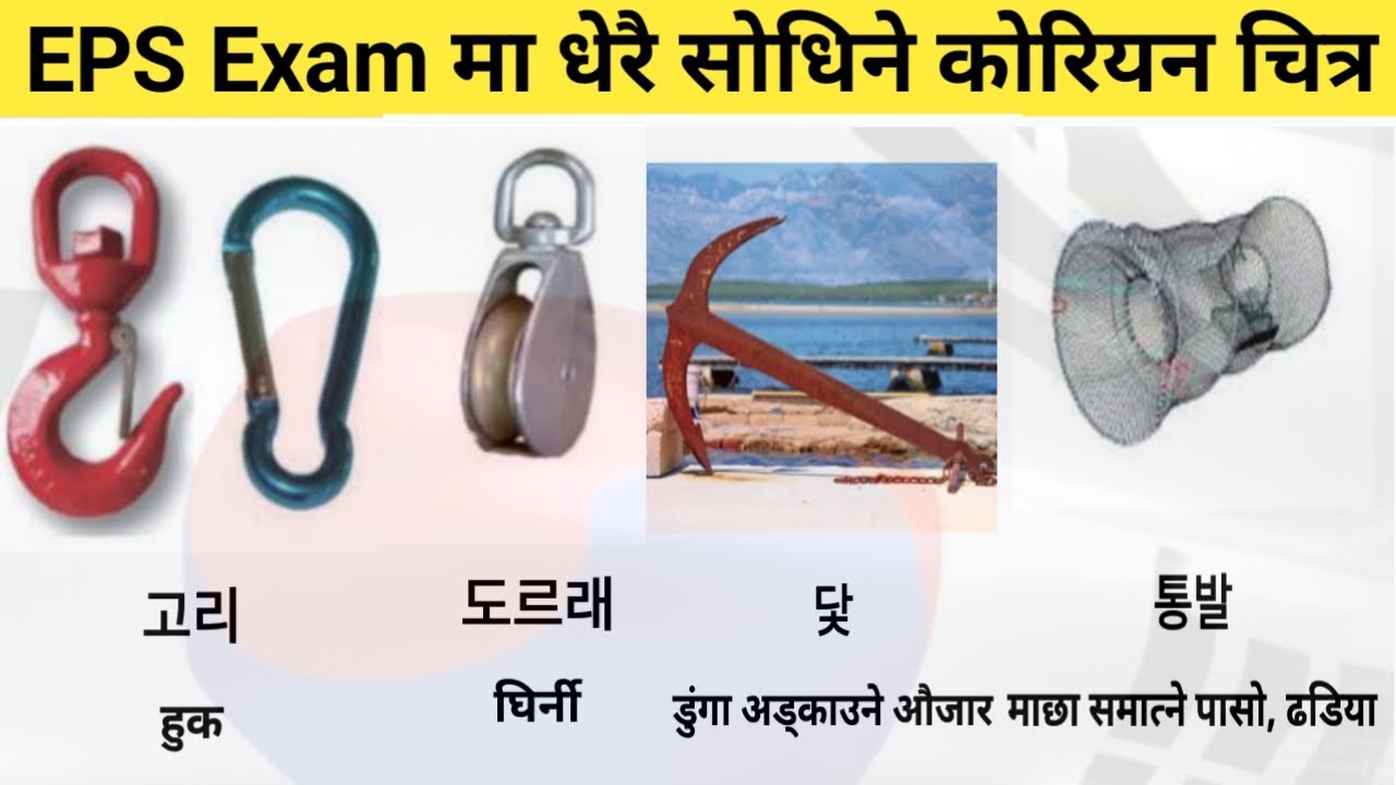 एकै पटकमा कोरियन भाषा परीक्षा पास गर्न जानैपर्ने केहि महत्वपुर्ण कोरियन चित्रह₹ Most Important ✈️🇰🇷