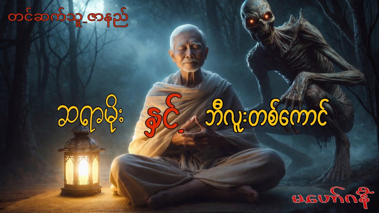 (ဖြစ်ရပ်မှန်အခြေခံ)ဆရာမိုးနှင့်ဘီလူးတစ်ကောင်(စ/ဆုံး)#အောင်မြတ်သာ #တာတေ #horrorstories #audio byzarni