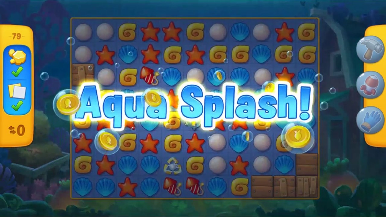 Fishdom - Level 76 - 80 - Gameplay